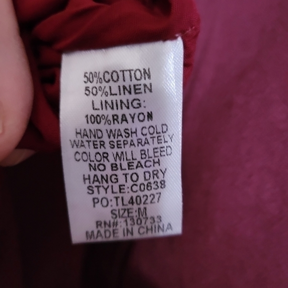 Umgee NWT An Evening by the Fire skirt size‎ medium embroidered - Picture 4 of 6